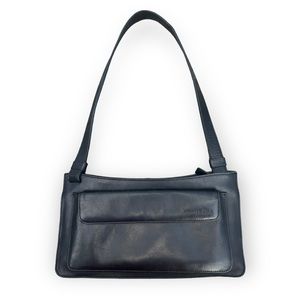 Kenneth Cole NY black leather bag